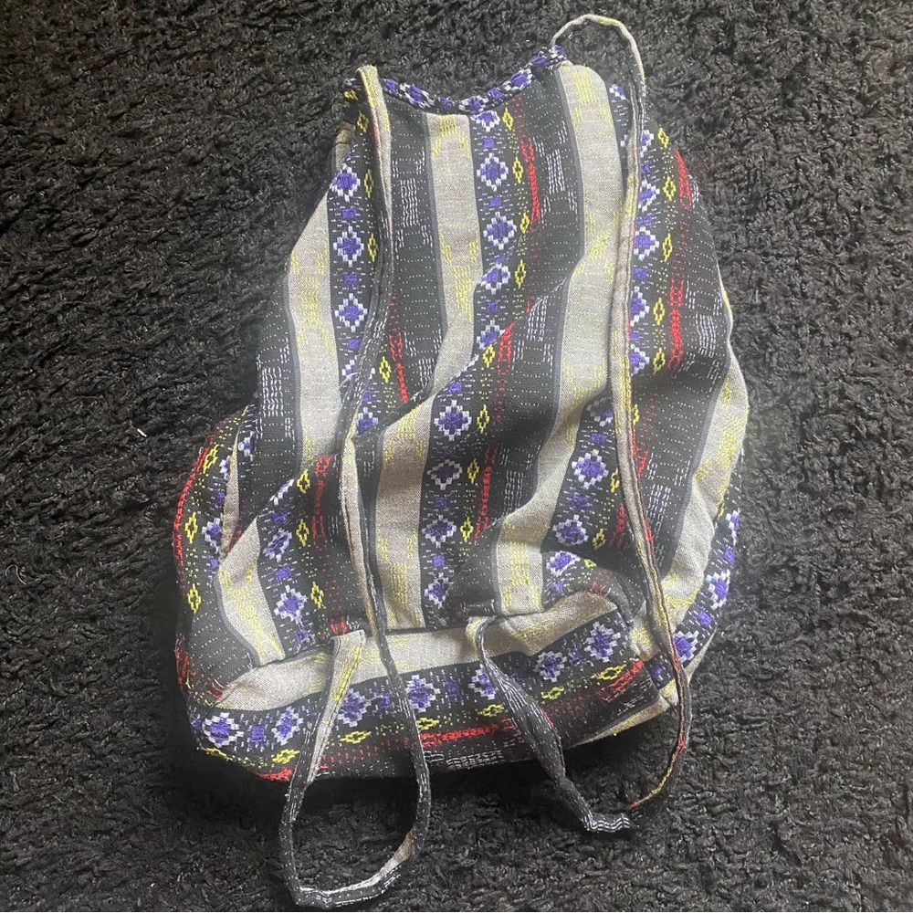 Rare Billabong Drawstring Backpack - Picture 8 of 9